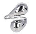 anello gocciac silver